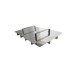 SEGNAPORZIONI PER PIZZA INOX CM 60 X 40