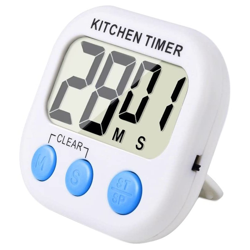 1 Timer Digitale Creativo, Timer Elettronico Manuale Multifunzionale,  Promemoria Cronometro Da Cucina