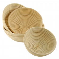 CESTINO LIEVITAZIONE RATTAN ROTONDO