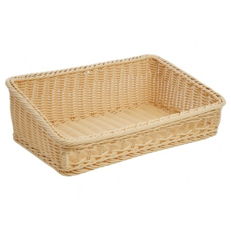 CESTO ESPOSIZIONE PANE PVC CM 60 X 40 X 11/20 H.